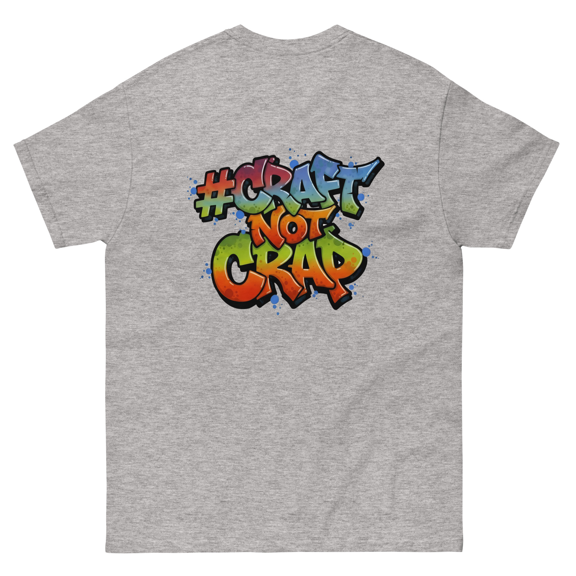 #CRAFT NOT CRAP T-shirt - Image 7